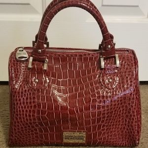 Maroon Kenneth Cole purse
